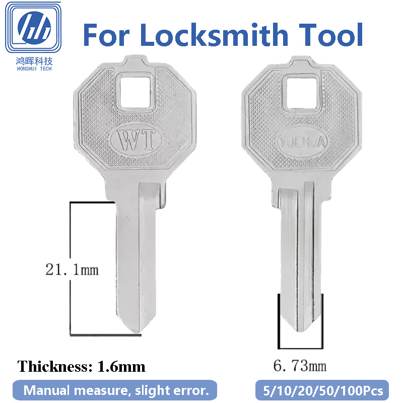 Cabinet Lock Key - 5-100 Adet/Lot WT Sol Kesilmemiş Bakır