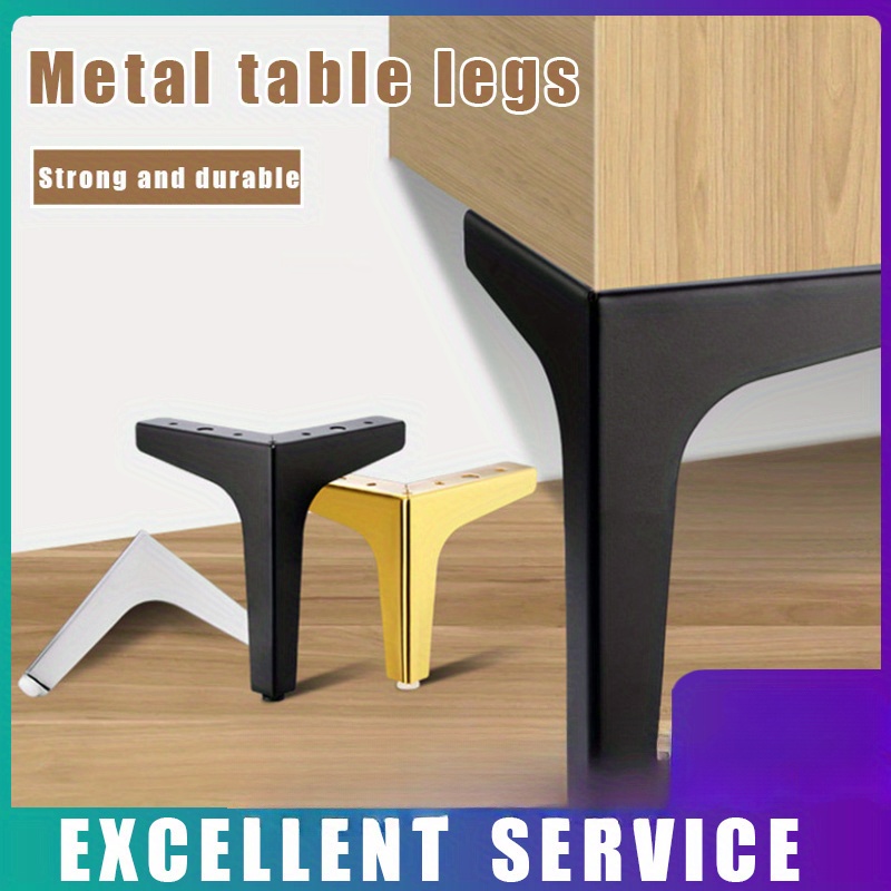 Furniture Hardware For Legs - 4 adet Modern mobilya ayakları metal
