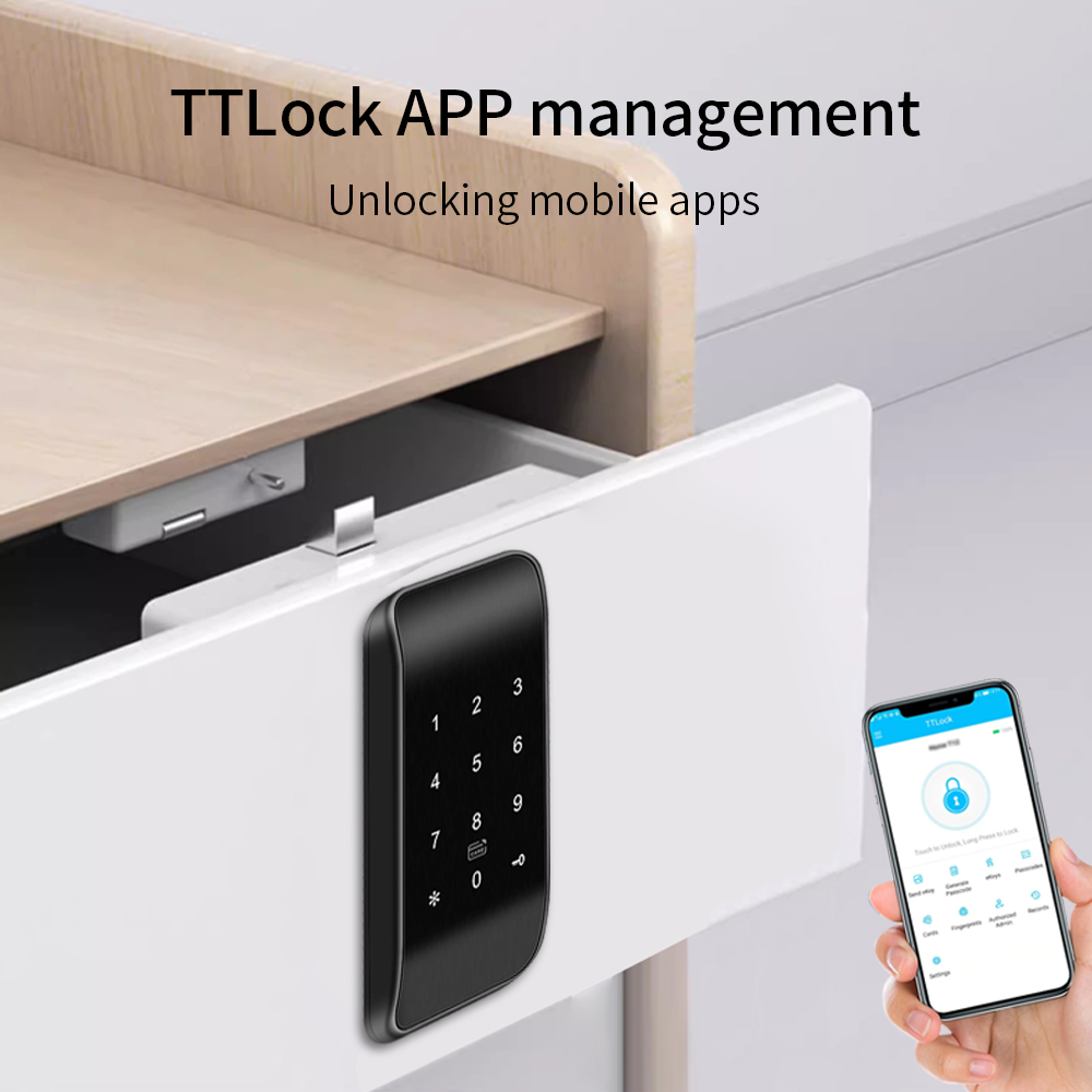 Cabinet Lock Key - TTLOCK APP Akıllı Dolap Kilidi 13.56