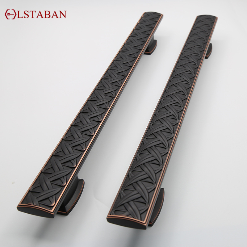Furniture Hardware Black - LSTABAN Modern İskandinav siyah desen kapı