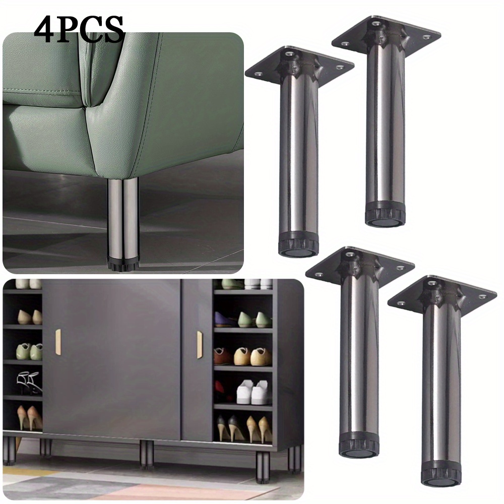 Furniture Hardware For Legs - 4 adet yeni tasarım tabancası gri