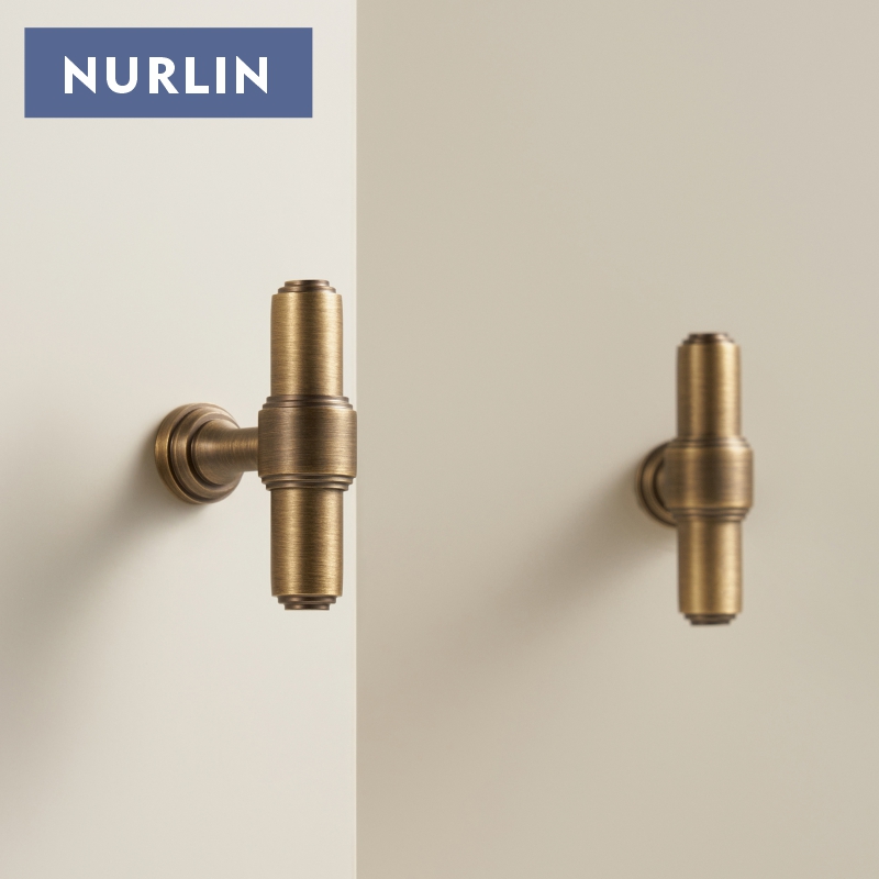 Furniture Hardware Design - Nurlin Prinç Fransız Retro Antik Bronz