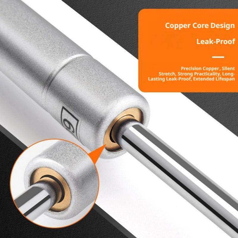 Soft Close Hinge - 28cm Gazlı Amortisör Kaldırma Desteği Gümüş