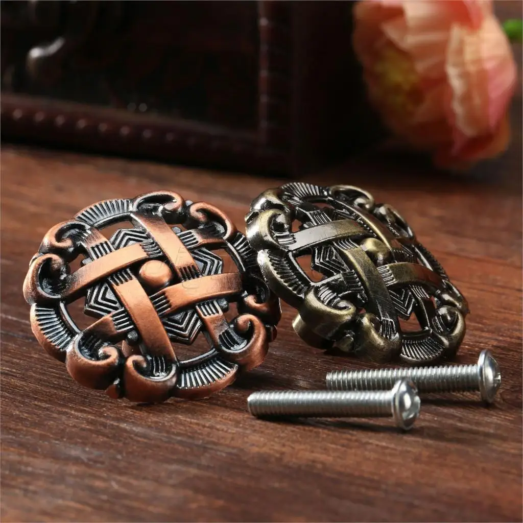 Furniture Hardware Design - Bowarepro Hollow Retro çinko alaşımlı mutfak