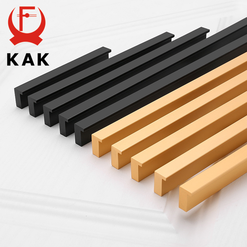 Furniture Hardware Black - KAK amerikan tarzı siyah dolap kolları