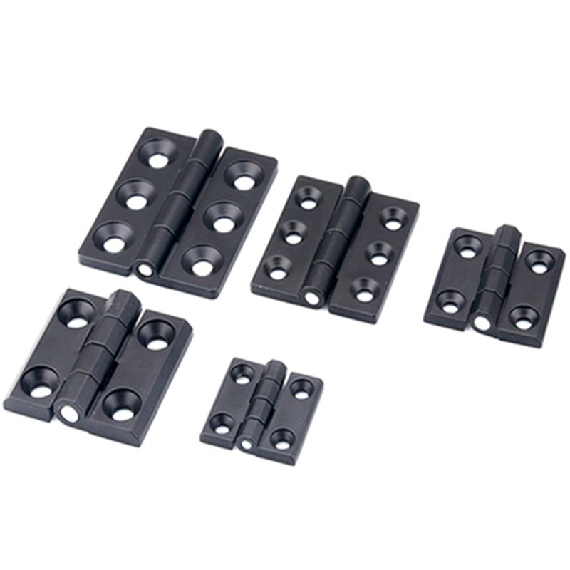 Furniture Hardware Black - 10 adet çinko alaşım dikdörtgen Metal