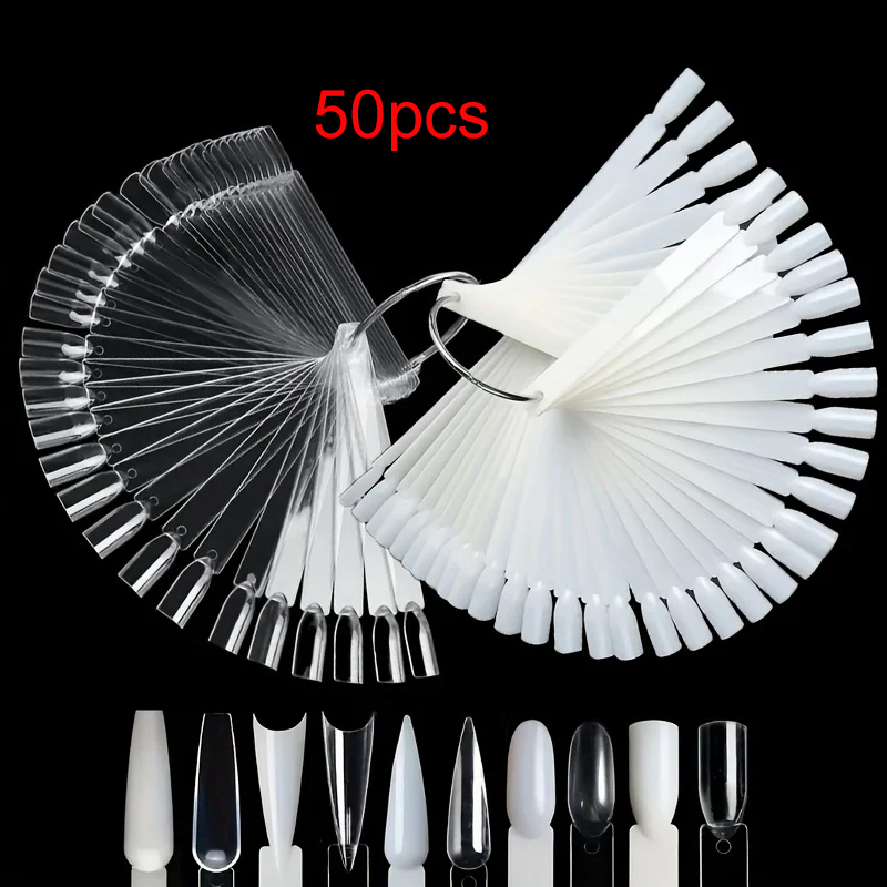 Furniture Hardware Nails - Halkalı 50 Tırnak Örnek Çubuğu, Şeffaf