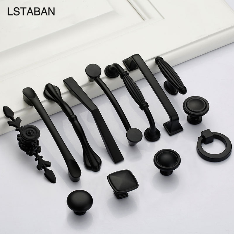 Katı Modern Basit Mobilya Dona - Furniture Hardware Black incelemesi ve fiyatı