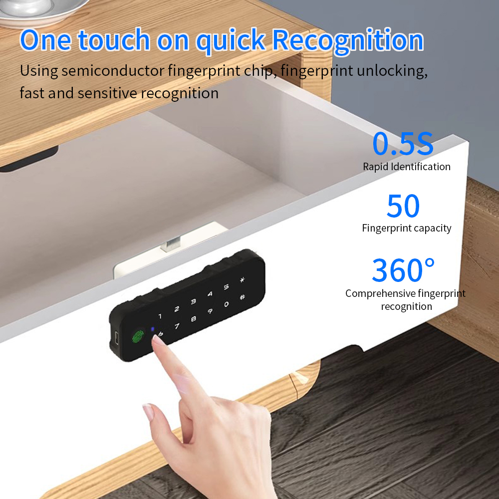Tuya Bluetooth Akıllı Ahşap Do - Cabinet Lock Key incelemesi ve fiyatı