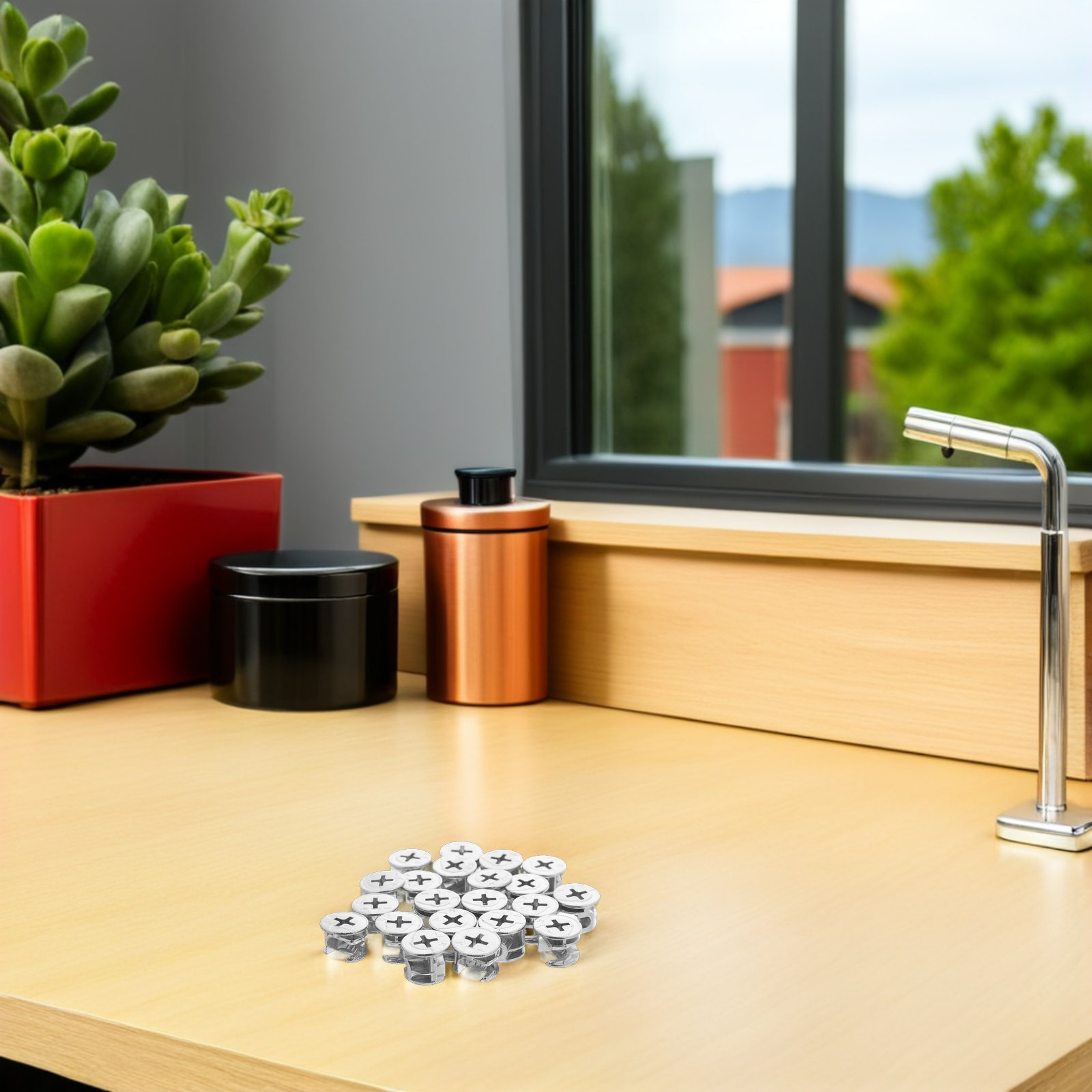 20 Adet Camlock Bağlantı Elema - Furniture Hardware Cam Lock incelemesi ve fiyatı