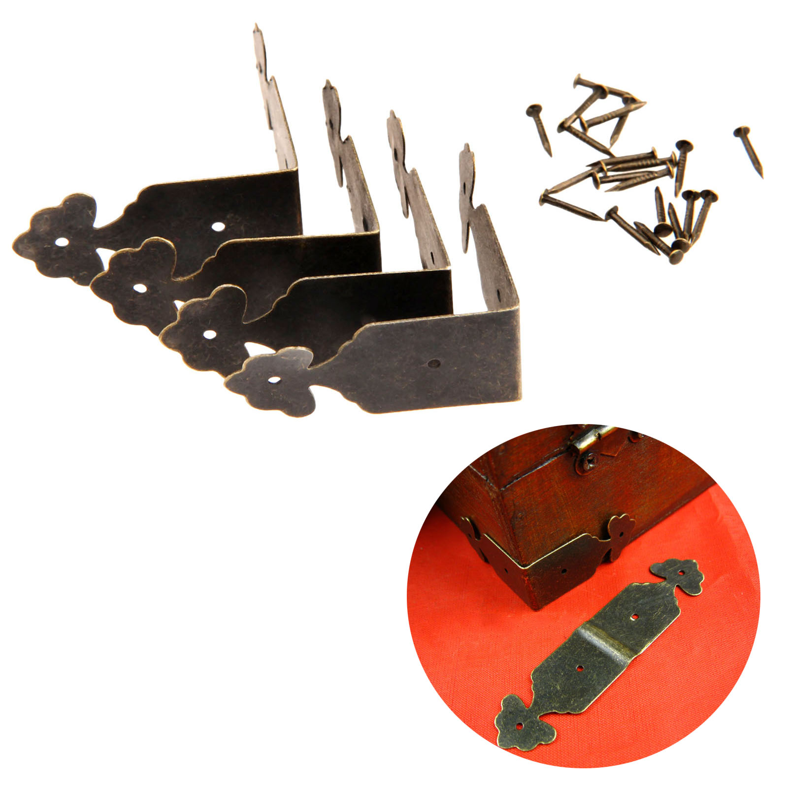 4 adet dekoratif köşe koruyucu - Furniture Hardware For Legs incelemesi ve fiyatı