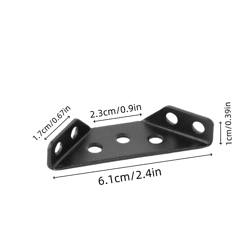 Siyah çok fonksiyonlu köşe apa - Furniture Hardware Connectors incelemesi ve fiyatı