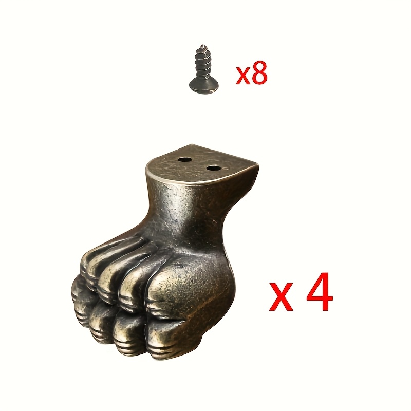 4 adet Antika Ayak Pirinç Takı - Furniture Hardware For Legs incelemesi ve fiyatı