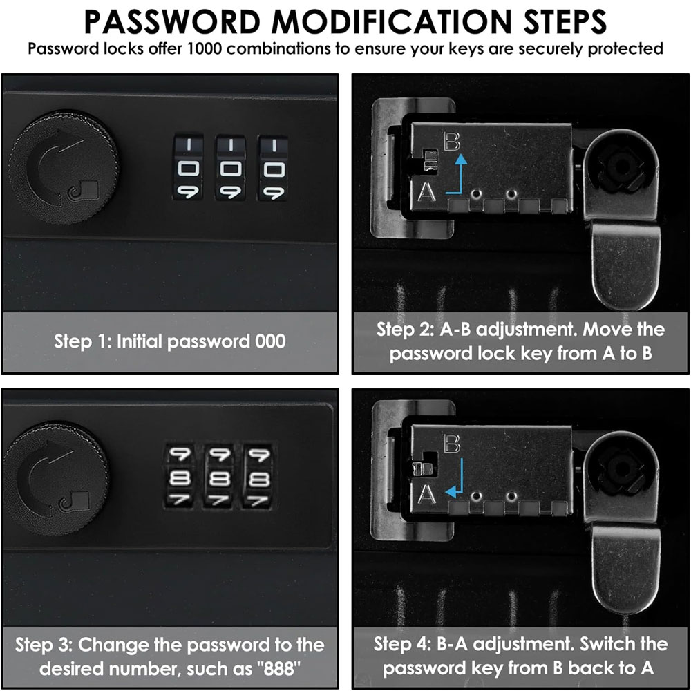 3 Haneli Şifreli Kilitli Siyah - Cabinet Lock Key incelemesi ve fiyatı