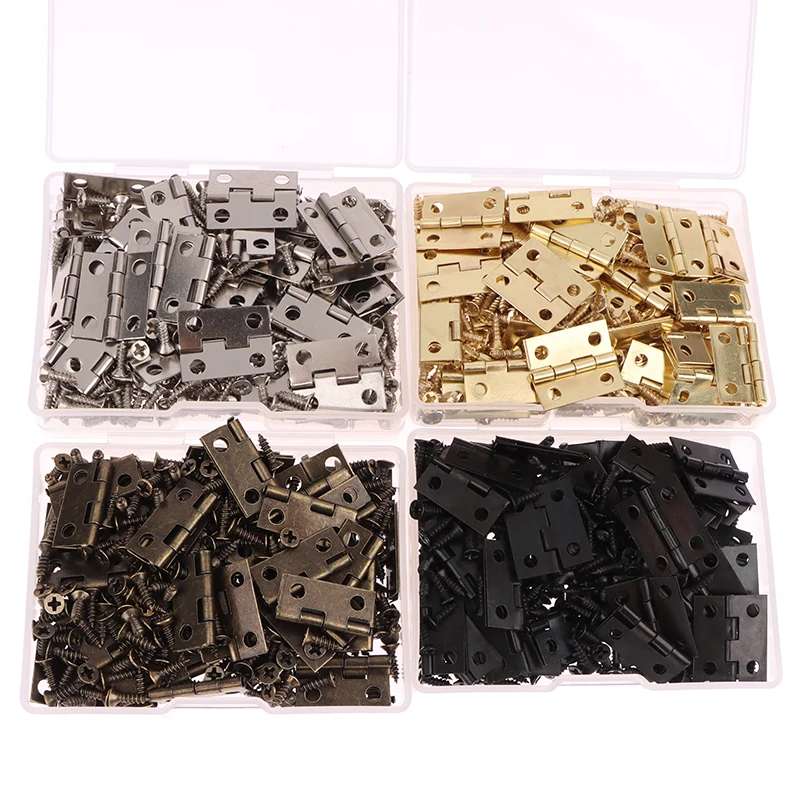 50 adet/kutu Menteşeler + 200  - Furniture Hardware Black incelemesi ve fiyatı