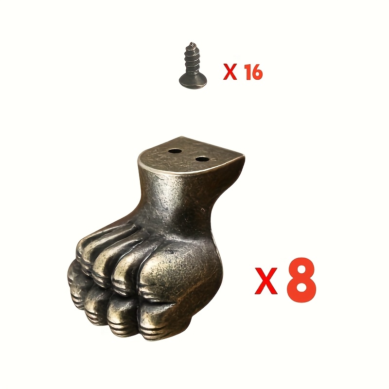 8 adet Antika Ayak Pirinç Takı - Furniture Hardware For Legs incelemesi ve fiyatı