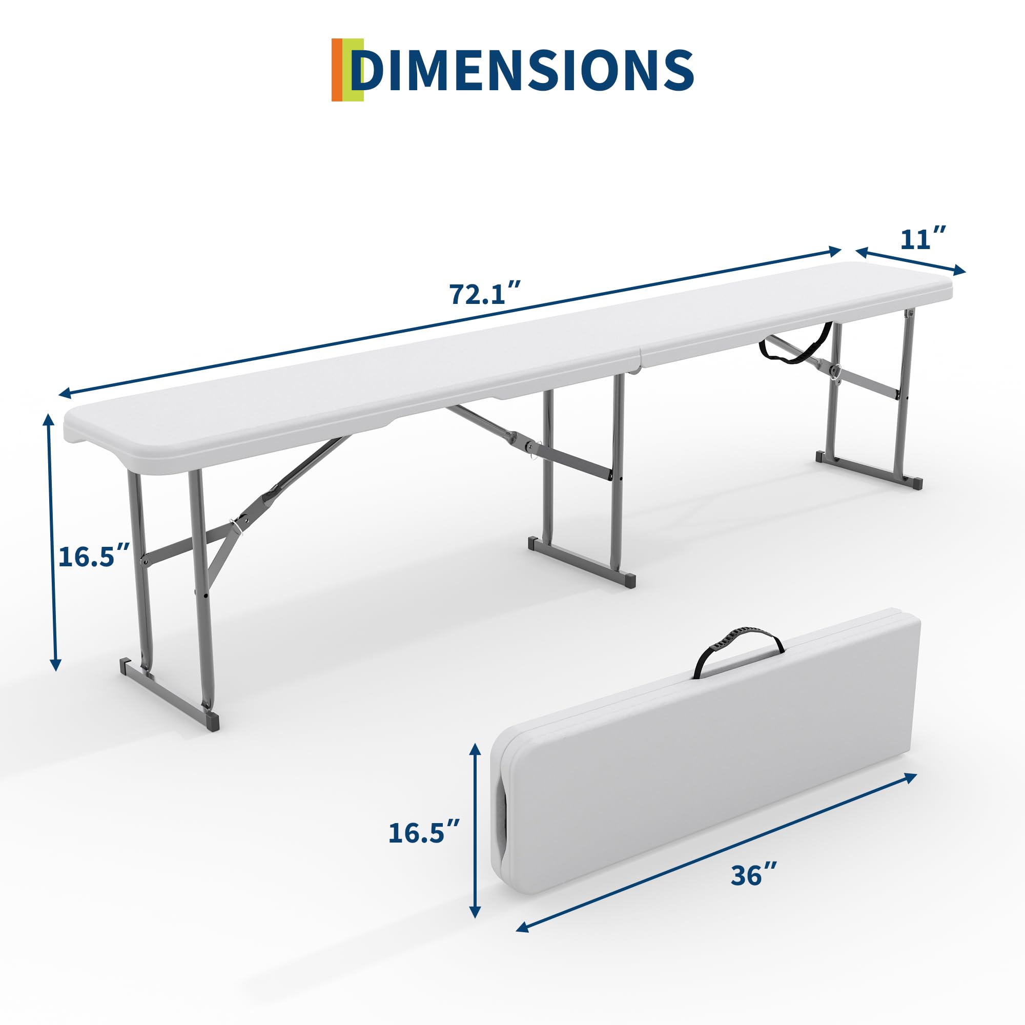 2'li Paket 6ft Katlanır Dış Me - Furniture Hardware Design incelemesi ve fiyatı