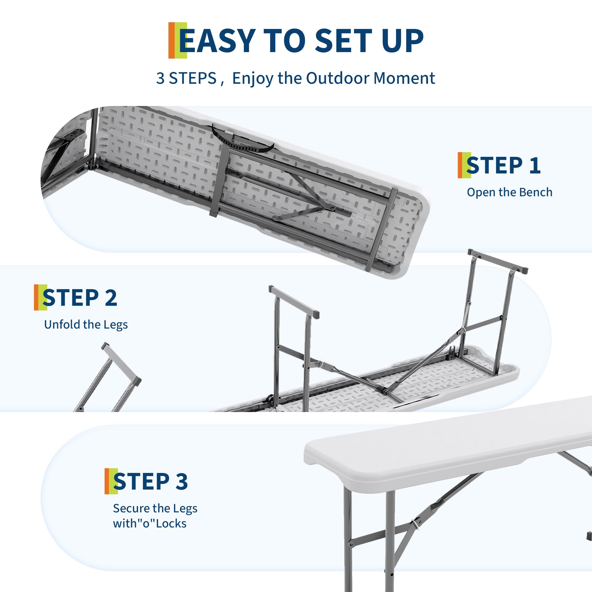 2'li Paket 6ft Katlanır Dış Me - Furniture Hardware Design incelemesi ve fiyatı