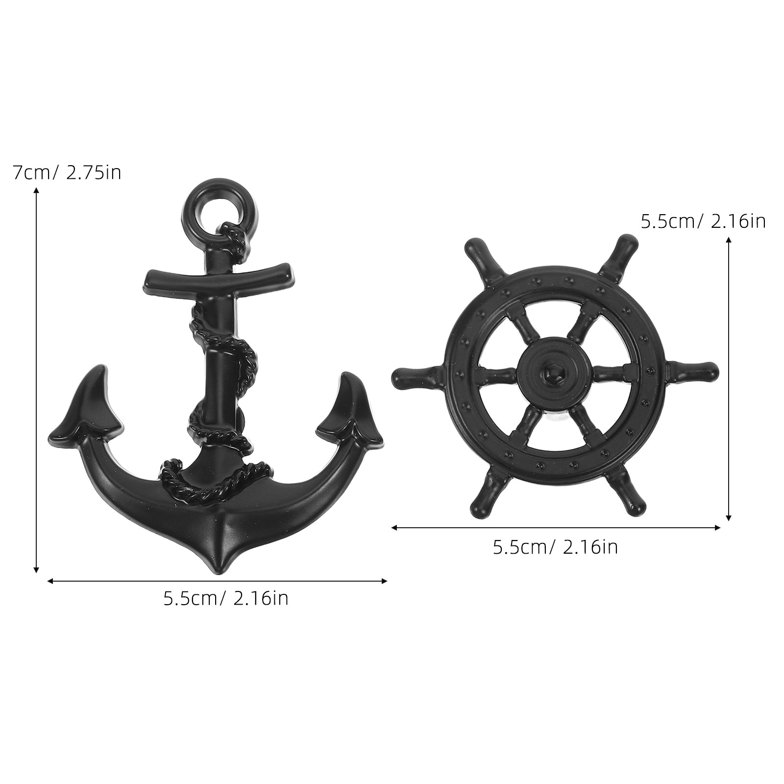 4 Adet Siyah Vintage Çekmece K - Furniture Hardware Black incelemesi ve fiyatı