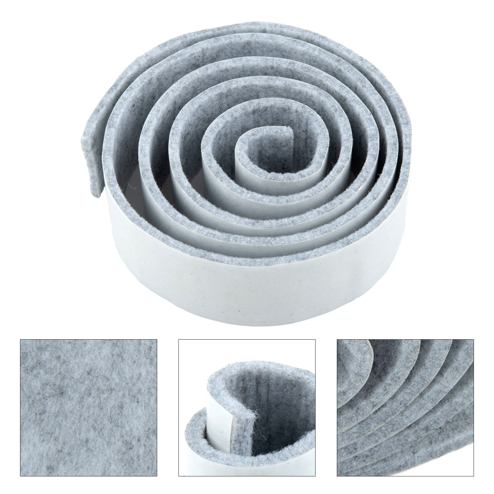 Sessiz Keçe Şerit Kendinden Ya - Furniture Hardware Black incelemesi ve fiyatı