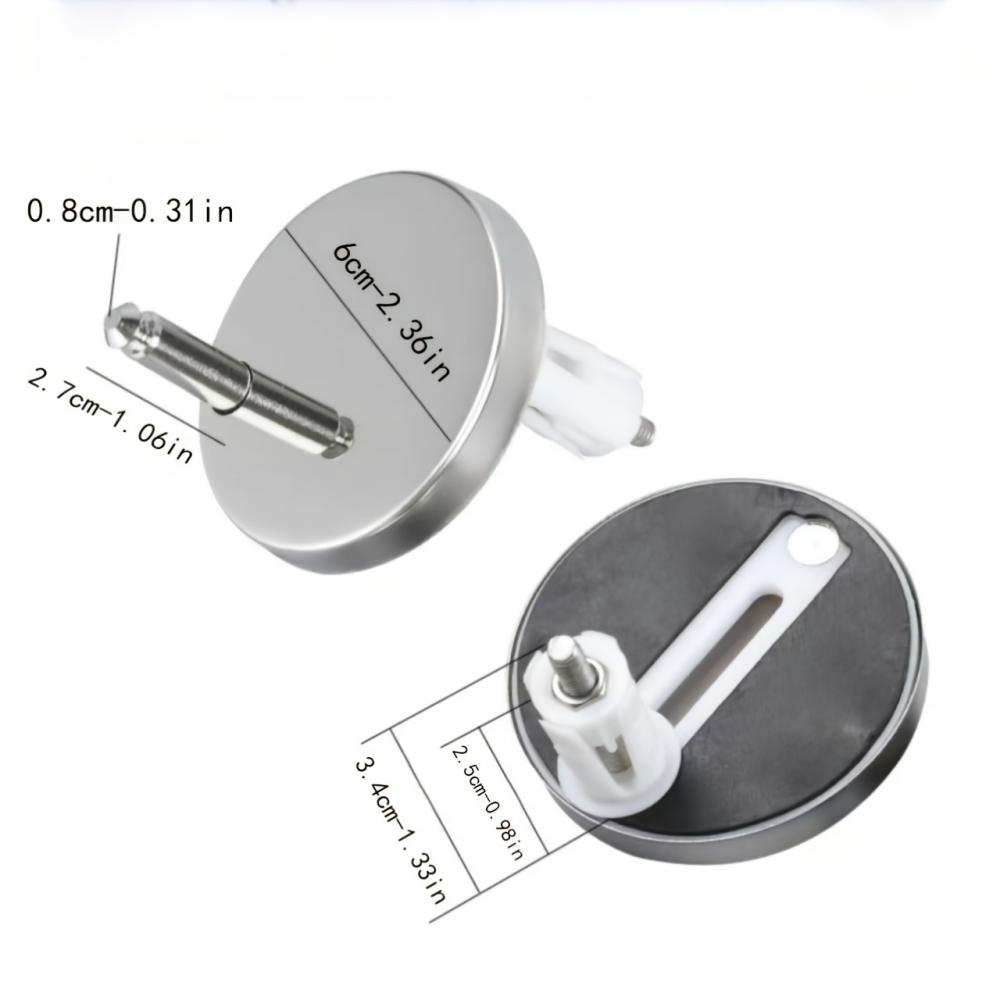 1 Çift Paslanmaz Çelik Klozet  - Furniture Hardware Connectors incelemesi ve fiyatı