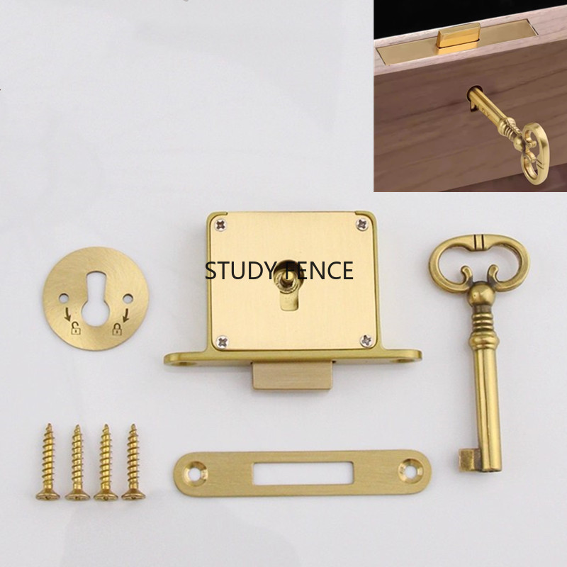 1 adet antika Metal çekmece ki - Cabinet Lock Key incelemesi ve fiyatı