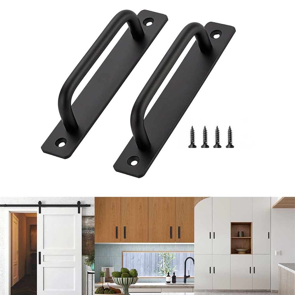 2 adet kapı çekme kolları alüm - Furniture Hardware Black incelemesi ve fiyatı