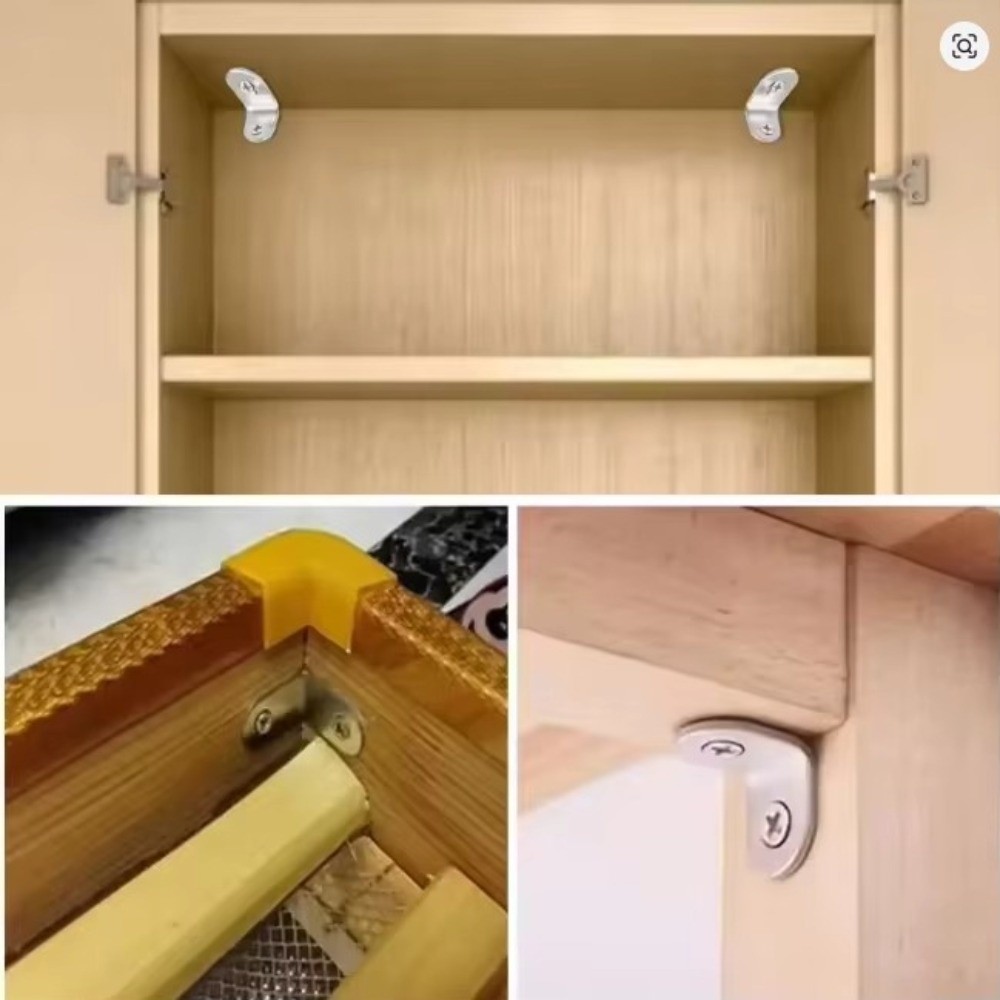 10 adet Paslanmaz Çelik Dik Aç - Furniture Hardware Connectors incelemesi ve fiyatı