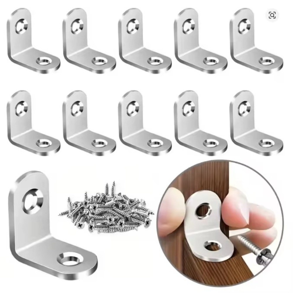 10 adet Paslanmaz Çelik Dik Aç - Furniture Hardware Connectors incelemesi ve fiyatı