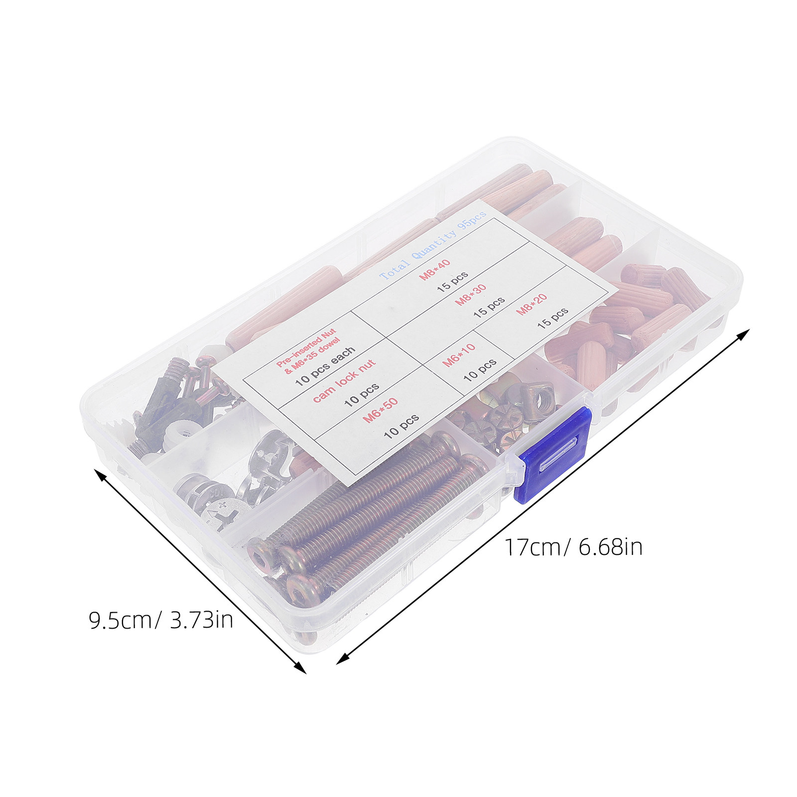 95 Parça Mobilya Bağlantı Elem - Furniture Hardware Connectors incelemesi ve fiyatı