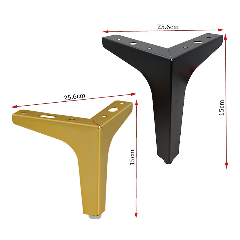 4 adet Modern üçgen Metal kane - Furniture Hardware For Legs incelemesi ve fiyatı