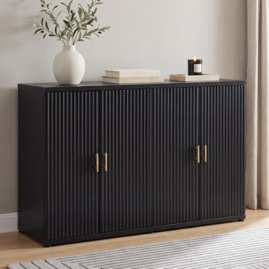 47.3 W Modern Yivli Büfe Dolab - Soft Close Hinge incelemesi ve fiyatı